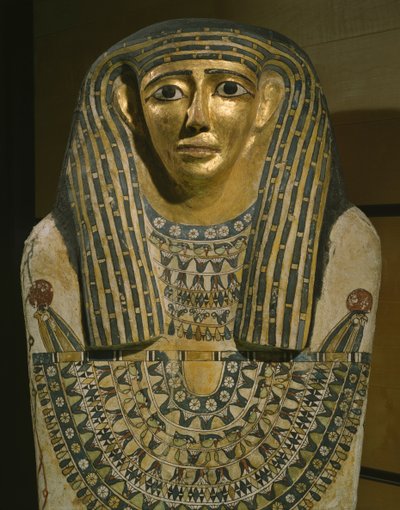 Sarcophagus of Imenhetep by Roman Period Egyptian
